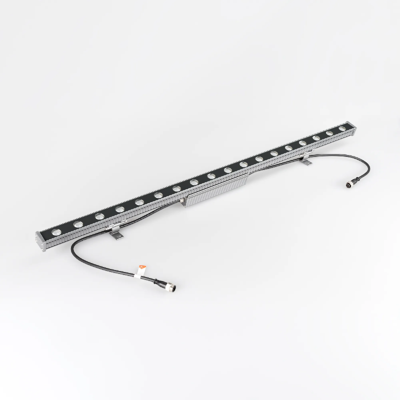 Линейный прожектор AR-LINE-1000-18W Warm3000 (GR, 15x60 deg, 230V) (Arlight, IP65 Металл, 3 года) 041730