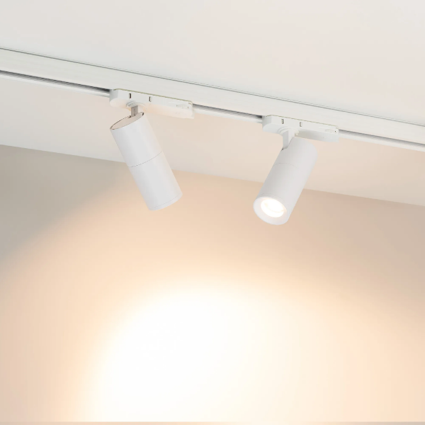 Светильник LGD-ARTEMIS-TRACK-4TR-R55-12W Warm3000 (WH, 8-80 deg, 230V, DALI) (Arlight, IP20 Металл, 5 лет) 057689