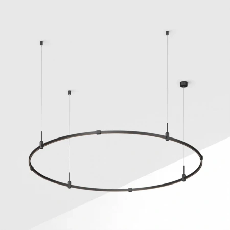 Основание ART-APRIORI-ROUND-HANG-R1800 (BK) (Arlight, IP20 Металл, 3 года) 048492