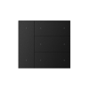 INTELLIGENT ARLIGHT Накладка панели KNX-23-4G-SUF Black (Backlight) (IARL, IP20 Металл, 2 года) 051083