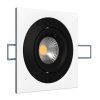 Встраиваемый поворотный светильник под сменную лампу Ledron AO1501006 SQ White-Black