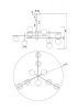 Подвесной светильник Maytoni MOD048PL-09G