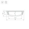 Профиль ARH-BENT-W18-3000 ANOD BLACK (Arlight, Алюминий) 056205