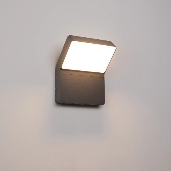 Светильник LGD-ECRAN-WALL-9W Warm3000 (GR, 108 deg, 230V) (Arlight, IP65 Металл, 3 года) 029989