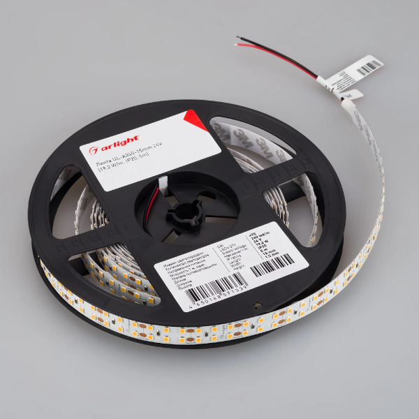 Светодиодная лента UL-A240-15mm 24V Day4000 (19.2 W/m, IP20, 5m) (Arlight, 7 лет) 042331