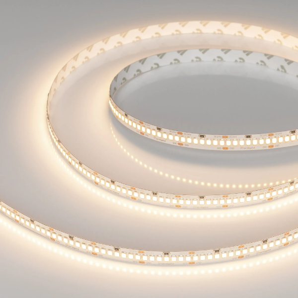 Светодиодная лента UL-A252-10mm 24V Warm3000 (11 W/m, IP20, 5m) (Arlight, 7 лет) 042319