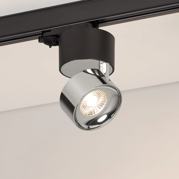 Светильник SP-PLURIO-TRACK-4TR-R77-9W Day4000 (BK-CHR, 36 deg, 230V) (Arlight, IP20 Металл, 3 года) 038111