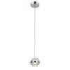 Подвесной светильник MD22030002-1A chrome/clear
