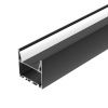 Профиль SL-LINE-5050-2000 BLACK с рефлектором (Arlight, Алюминий) 064466