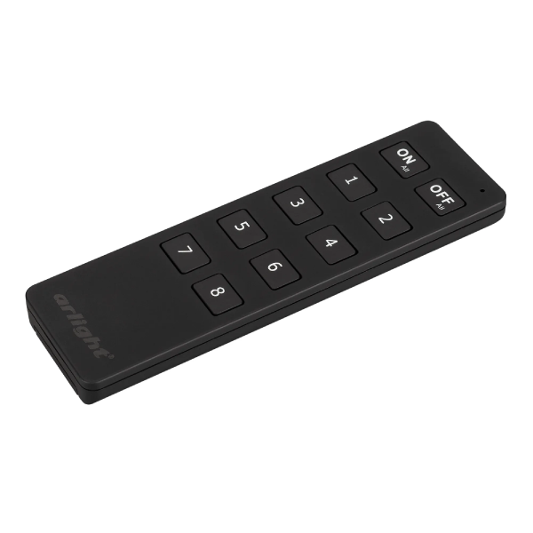 Пульт SMART-R8-DIM (8 зон, 2.4G) (Arlight, IP20 Пластик, 5 лет) 023029