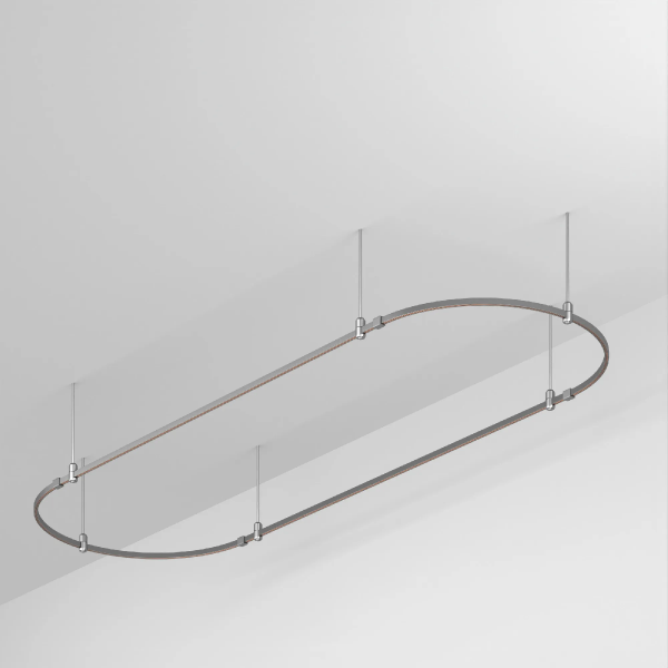 Основание ART-APRIORI-OVAL-ROD-800-3000x1000 (TN) (Arlight, IP20 Металл, 3 года) 050199