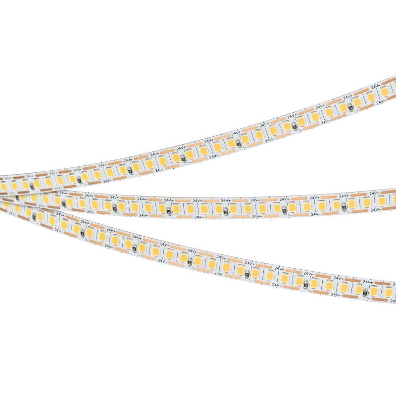 Светодиодная лента RT-A200-8mm 24V Warm3000-CX1 (16 W/m, IP20, 5m) (Arlight, резка 1 светодиод) 046941