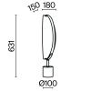 Настольный светильник Maytoni MOD281TL-L15BS3K