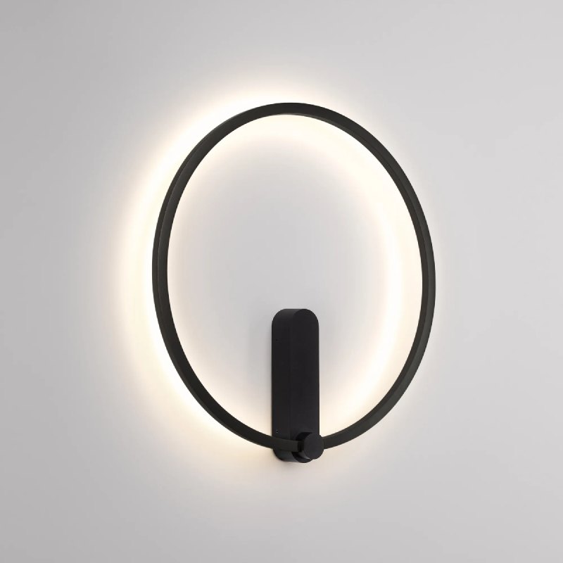 Светильник SP-VINCI-RING-R400-13W Day4000 (BK, 110 deg, 230V) (Arlight, IP20 Металл, 3 года) 037063
