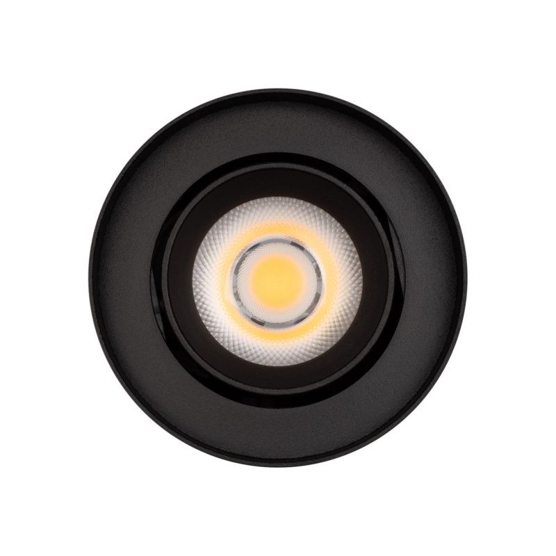 Светильник SP-FOCUS-R86-10W Warm3000 (BK, 50 deg, 230V) (Arlight, IP54 Металл, 5 лет) 054873