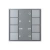 INTELLIGENT ARLIGHT Кнопочная панель DALI-201-23-1G-2SC-MIX-DT8-IN Silver (BUS, Frame) (IARL, IP20 Металл, 3 года) 048217