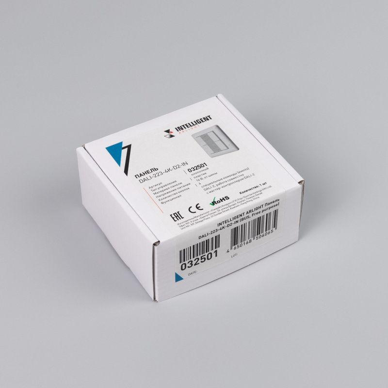 INTELLIGENT ARLIGHT Панель DALI-223-4K-D2-IN (BUS, Free purpose) (IARL, -) 032501