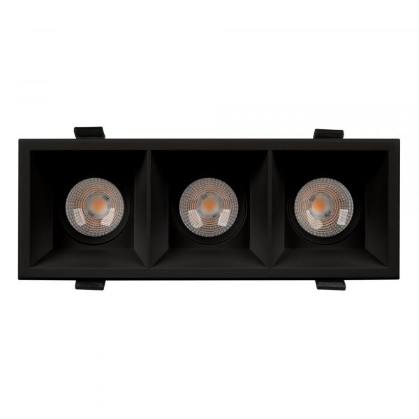 Светильник MS-FLOW-BUILT-S230x85-3x12W Day4000 (BK, 55 deg, 230V) (Arlight, IP20 Металл, 5 лет) 055904