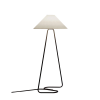Напольный светильник Contardi Hat Graphite grey / White linen