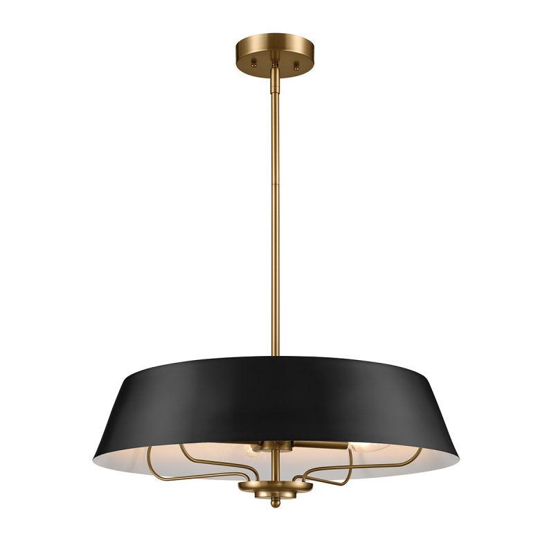 Подвесные светильники Kichler KL-LUELLA-4P-BKB