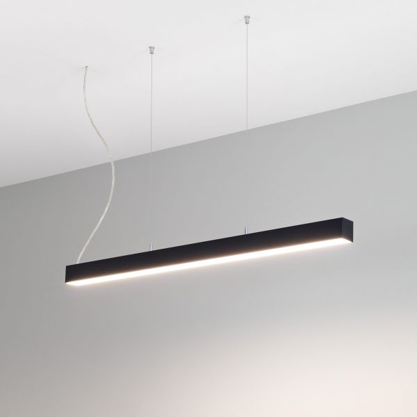 Профиль LINE-M-5050-2500 BLACK (Arlight, Алюминий) 057532