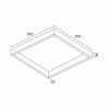 Магнитный трек Ledron АВД-5356 SQ 830 Wooden White