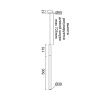 Подвесной светодиодный светильник Ledron HL012 Wooden 175 White