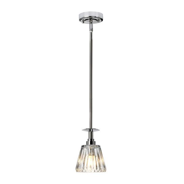 Подвесные светильники Elstead Lighting BATH-AGATHA1P-PC