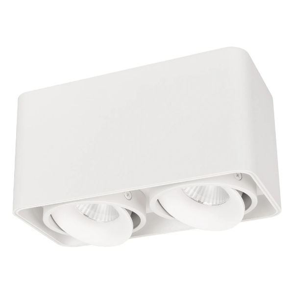 Светильник SP-CUBUS-S195x100-2x8W Day4000 (WH, 45 deg, 230V) (Arlight, IP20 Металл, 3 года) 036059