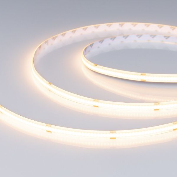 Светодиодная лента герметичная COB-SE-X378-8mm 24V Warm3000 (11 W/m, IP65, 5m) (Arlight, -) 058302