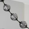 Подвесной светильник OD2437A-16 pearl black/smoke
