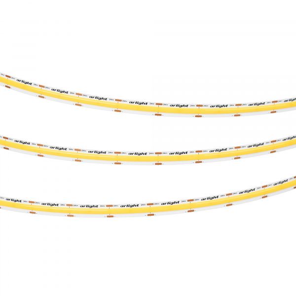 Светодиодная лента COB-X576-10mm 24V Warm2700 (15 W/m, IP20, 5m) (Arlight, высок.эфф.150 лм/Вт) 059122