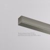 Торцевая заглушка для трека SHINE BASE TR5735H-DN