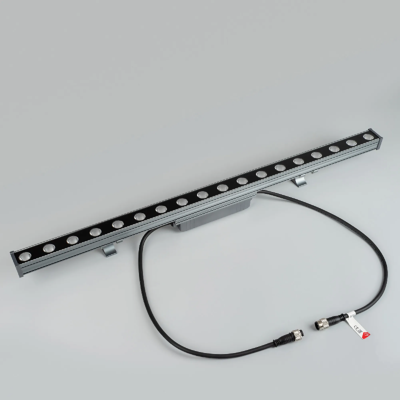 Линейный прожектор AR-LINE-760-18W Day4000 (GR, 15 deg, 230V) (Arlight, IP65 Металл, 3 года) 045367