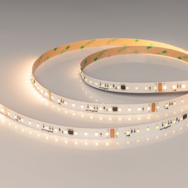 Светодиодная лента DMX-A96-12mm 24V Warm2700-PX12 (14 W/m, IP20, 5m) (Arlight, CRI>90) 058174