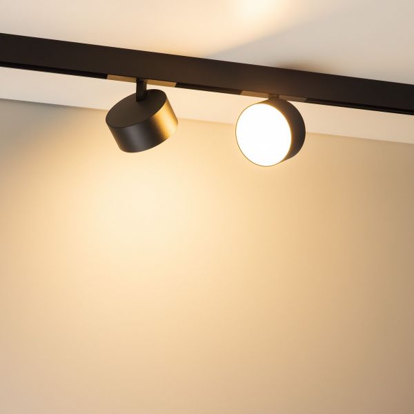 Светильник MAG-ORIENT-RONDO-R120-15W Warm3000 (BK, 110 deg, 48V) (Arlight, IP20 Металл, 5 лет) 048351