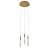 Подвесной светильник OD2438-3 gold/clear