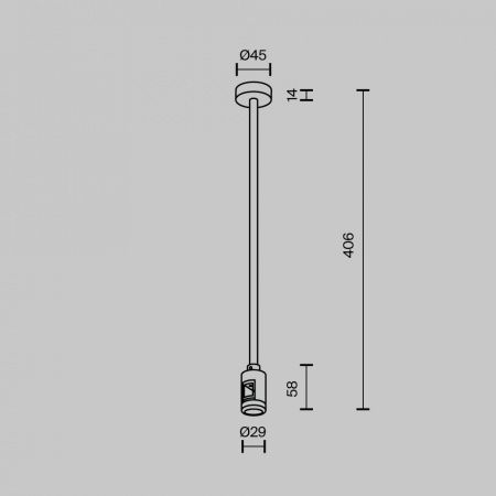 Комплектующие для трековой системы Technical TRA158C-SL1-PT
