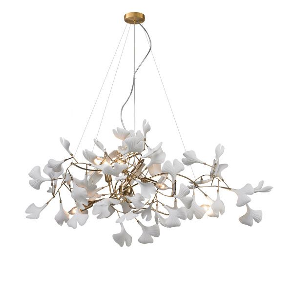 Люстра 10881P/L800 gold/white
