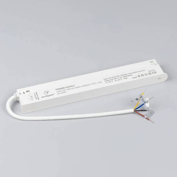 Блок питания ARV-SP-48150-MAG-ORIENT-PFC-WH (48V, 3.1A, 150W) (Arlight, IP20 Пластик, 5 лет) 042921