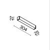 Трековый светильник Technical TR080-4-10WTW-W