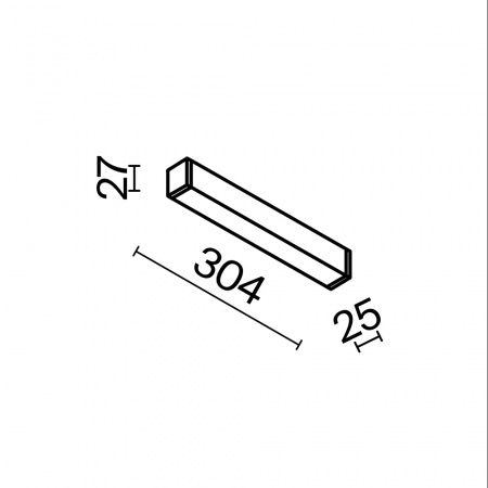 Трековый светильник Technical TR080-4-10WTW-W