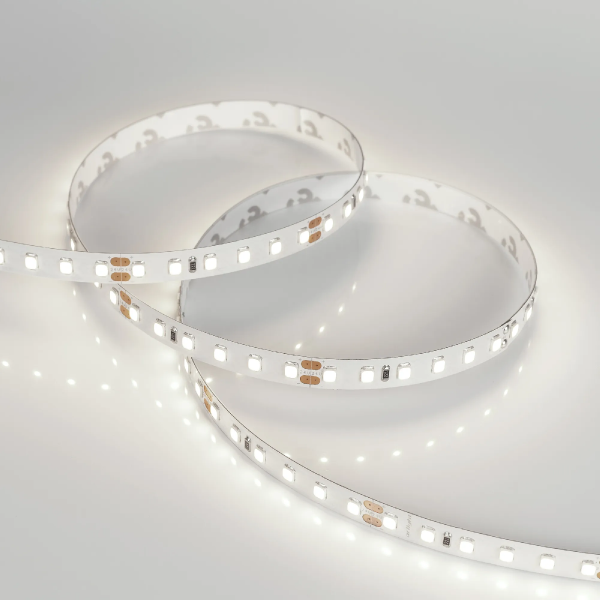 Светодиодная лента RT 2-5000 24V Day5000 2x (2835, 600 LED, CRI98) (Arlight, 14.4 Вт/м, IP20) 021403