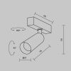 Трековый светильник Technical TR103-4-12WTW-M-B