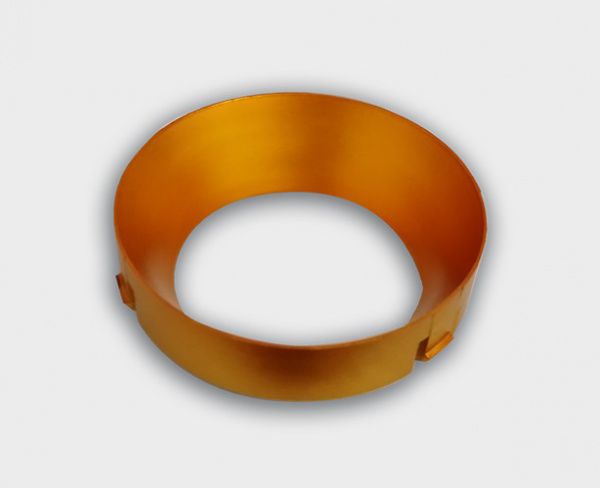 Ring for 15W gold кольцо для светильника