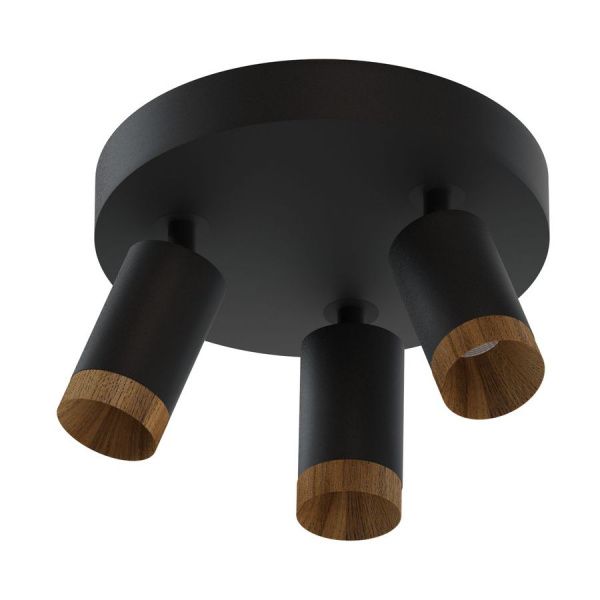 Накладной светодиодный светильник Ledron SAGITONY R3 S60 Wooden Black 4000K