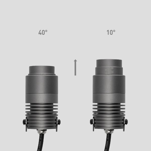 Светильник ALT-RAY-ZOOM-R52-8W Warm3000 (WH, 10-40 deg, 230V) (Arlight, IP67 Металл, 3 года) 042676