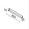 Трековый светильник Technical TR080-4-20WTW-B
