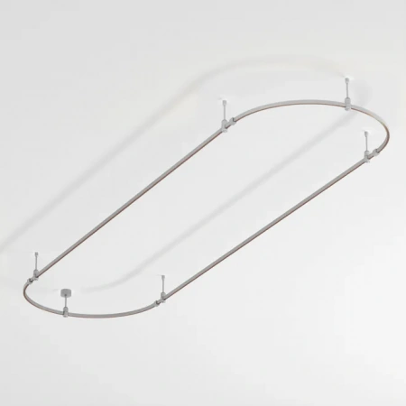 Основание ART-APRIORI-OVAL-ROD-200-3000x1000 (TN) (Arlight, IP20 Металл, 3 года) 050196
