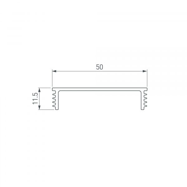 Экран IP-LINE-5475-2000 OPAL (Arlight, Пластик) 053901